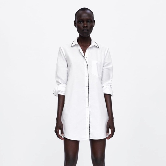 ZARA Dress - White - Picture 1 of 4